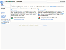 Tablet Screenshot of chromium.org